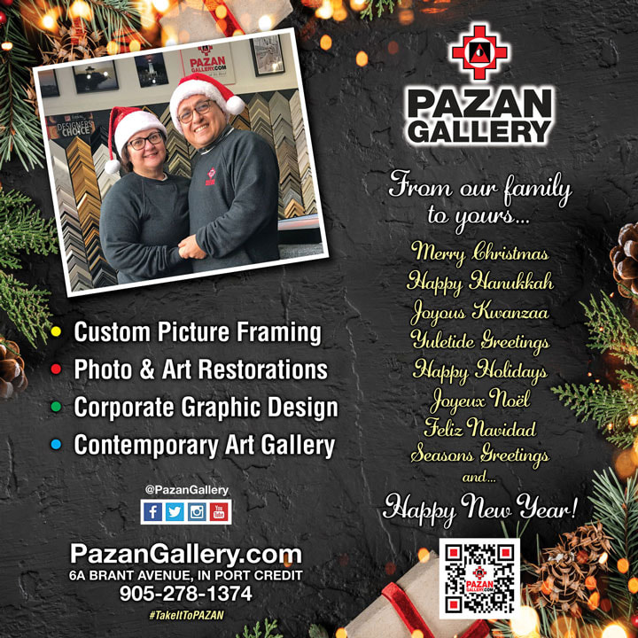 Happy Holidays and Happy New Year in 2023 from PAZAN GALLERY