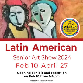Latin American Senior Art Show 2024 at Pazan Gallery