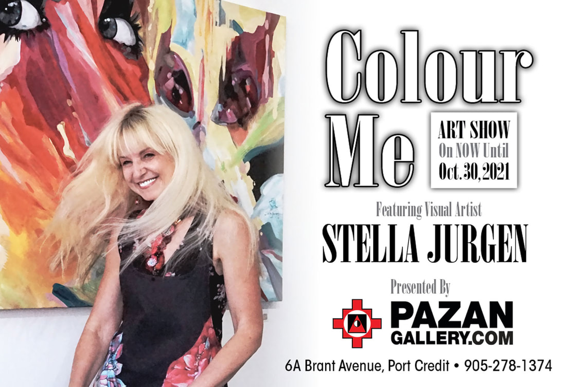 Stella Jurgen art show at PAZAN GALLERY