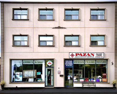 PAZAN GALLERY storefront in Port Credit