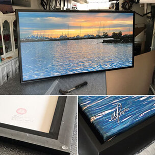 Canvas Printing and Stretching at Pazan Gallery in Mississauga